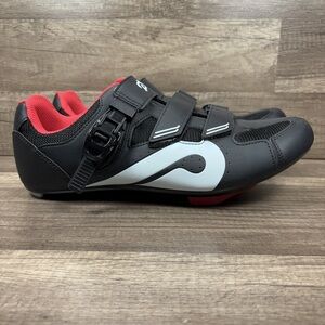 Peloton Cycling Shoes Black Red Mens US Size 12.5 EUR 47 PL-SH-02